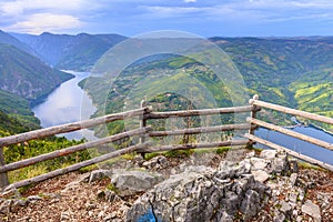 Banjska stena viewpoint at Tara National Park, Serbia