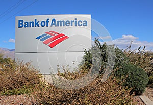 Bank of America Sign, Tucson Arizona