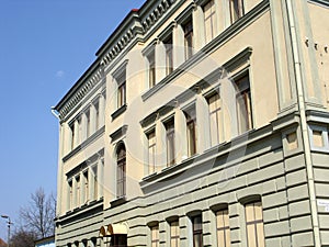 Bank building
