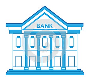 Bank Building Icon