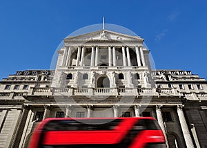 The Bank of England Exterior, Threadneedle Street, London, England