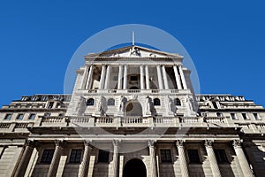 The Bank of England Exterior, Threadneedle Street, London, UK photo