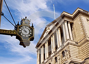 The Bank of England, Threadneedle Street, London, United Kingdom photo