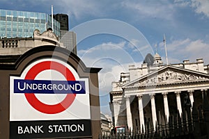 Bank of England Underground Station