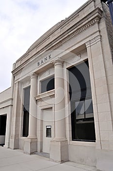 Bank entrance