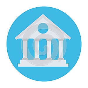 Bank icon building vector illustration banking icon