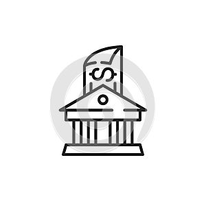 Bank Institution Icon