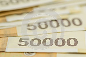 Bank of Korea 50000 won
