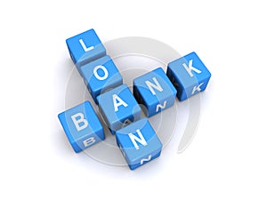 Bank loan sign