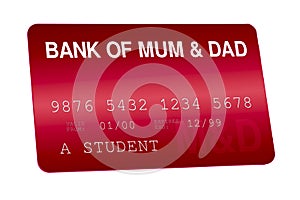 Bank of Mum and Dad Credit Card Family Finances