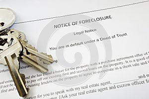 Foreclosure keys photo