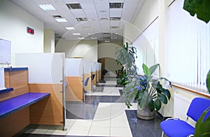 Bank office