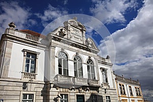 Bank of Portugal in Evora. Alentejo. Portugal