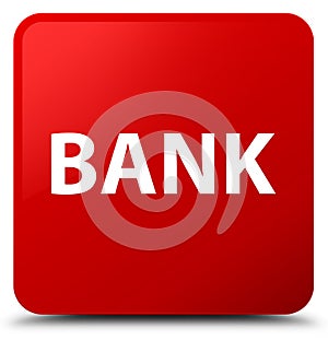 Bank red square button