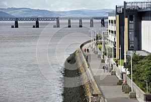 Bank of the River Tay at Dundee