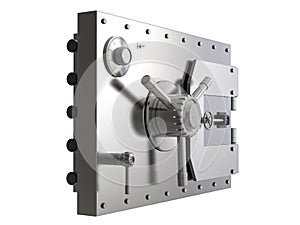 Bank safe or vault
