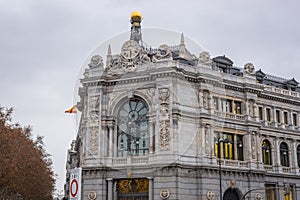 Bank of Spain in Madrid photo