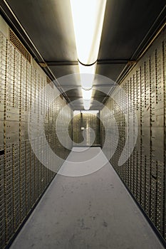 Bank Vault Safe Deposit Box