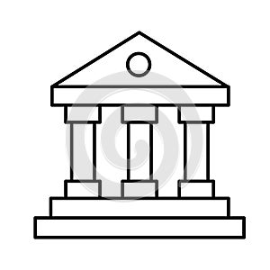 Bank  Vector icon which can easily modify or edit