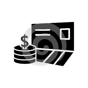 Bankbook icon, vector illustration