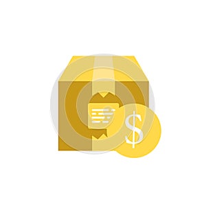 Banking, delivery icon. Element of Web Money and Banking icon for mobile concept and web apps. Detailed Banking, delivery icon can