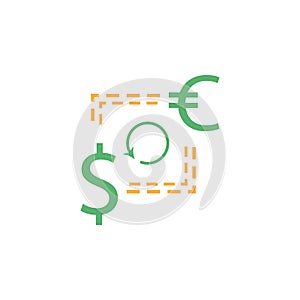 Banking, euro, coins icon. Element of Web Money and Banking icon for mobile concept and web apps. Detailed Banking, euro, coins