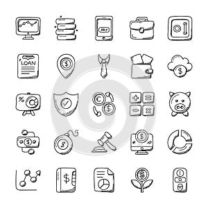 Banking And Finance Icons