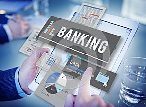Banking Finance Savings Management Concept