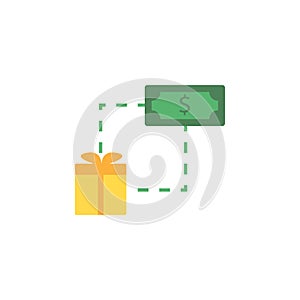 Banking, gift box icon. Element of Web Money and Banking icon for mobile concept and web apps. Detailed Banking, gift box icon can