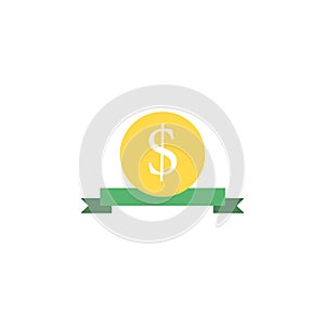 Banking, gold medal icon. Element of Web Money and Banking icon for mobile concept and web apps. Detailed Banking, gold medal icon