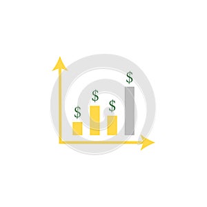 Banking, investment graphic icon. Element of Web Money and Banking icon for mobile concept and web apps. Detailed Banking,