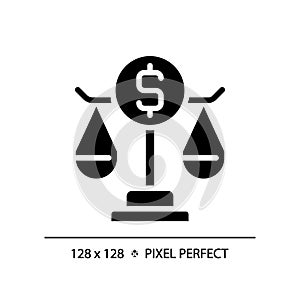 Banking law pixel perfect RGB color icon