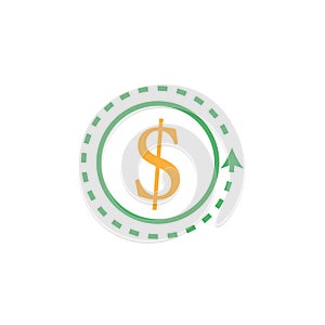 Banking, money, coin icon. Element of Web Money and Banking icon for mobile concept and web apps. Detailed Banking, money, coin