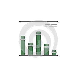 Banking, statistics icon. Element of Web Money and Banking icon for mobile concept and web apps. Detailed Banking, statistics icon
