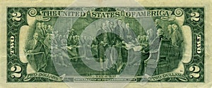 Banknote 2 dollars