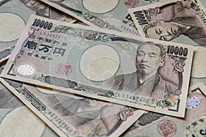 Banknote of Japanese Yen Â¥10000
