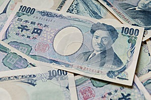 Banknote of Japanese Yen ÃÂ¥1000