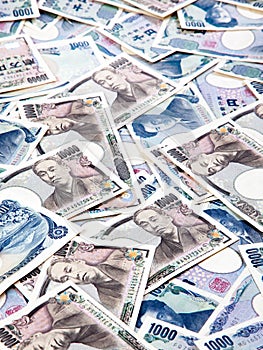 Banknotes of the Japanese yen currency