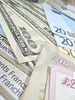 Banknotes - world money