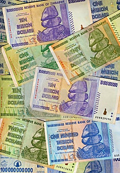 Banknotes - Zimbabwe - Hyperinflation