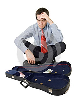 Bankrupt businessman