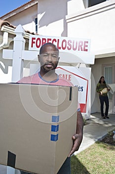 Bankrupt Couple Moving Out Of House