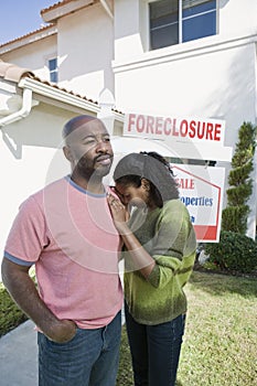 Bankrupt Couple Moving Out Of House photo