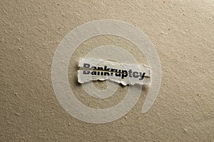 Bankruptcy