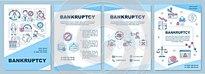 Bankruptcy brochure template
