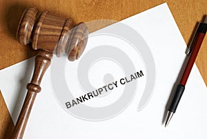 Bankruptcy Claim photo