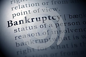 Bankruptcy photo