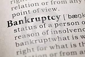 Bankruptcy