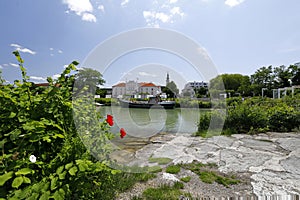 The banks of the Danube near Tulln, Lower Austria, a beautiful place to relax and unwind