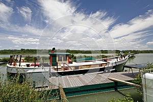 The banks of the Danube near Tulln, Lower Austria, a beautiful place to relax and unwind